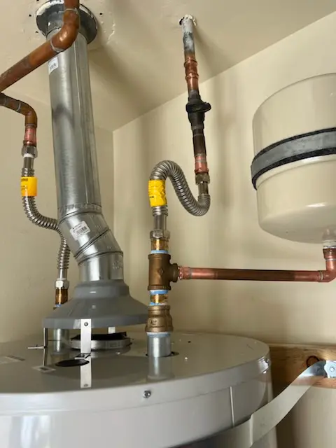 Water heater installation and plumbing repair in Two Rivers