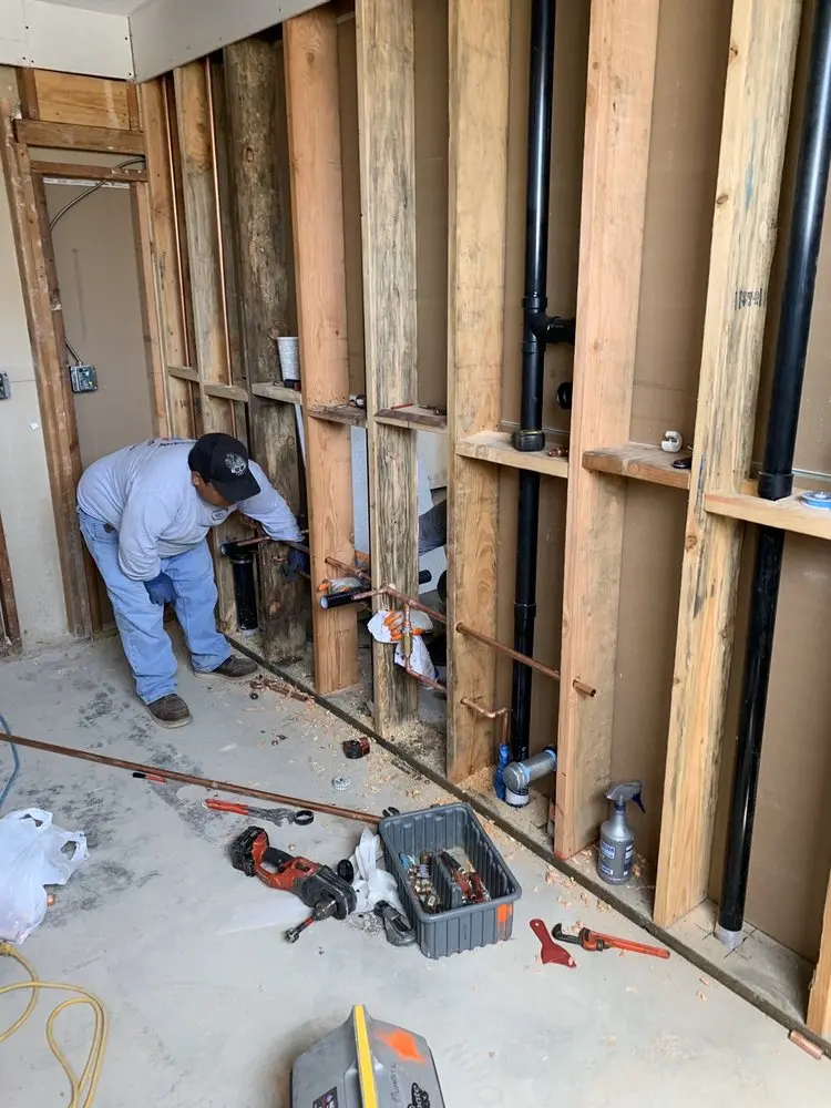 Commercial rough-in plumbing for Water Heater Replacement in Two Rivers